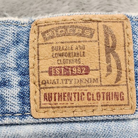 Vintage 90s Riders Skirt Womens 29 Floral Tiered Upcycled Repurposed Buckle Back - Picture 7 of 11